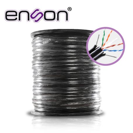 Cable Utp Para Elevador Cat6 Enson 43352b3055 Serie Proii Calibe 23 Awg 100 Cobre De Alto Rendimiento Bobina De 305 Metros Forro