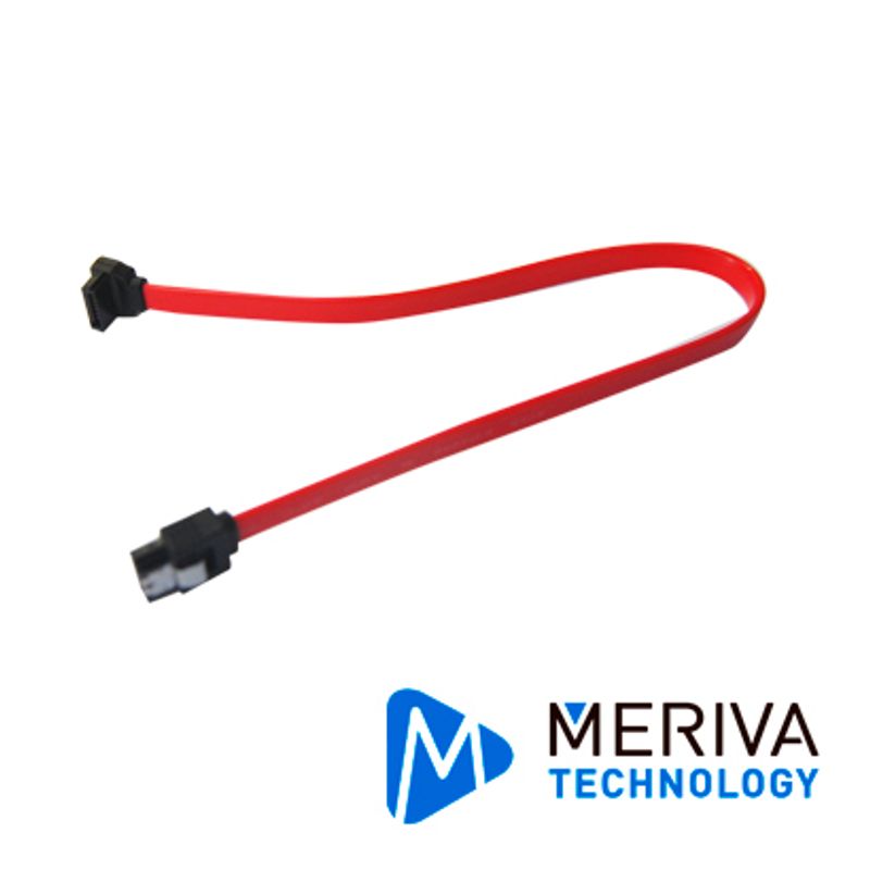 Cable Mini Sata Meriva Technology Mvasata1 Para Discos Duros Compatible Con Nvr Y Dvr Meriva Ultra Delgado