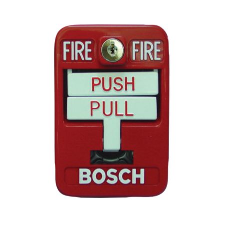 Bosch Ffmm7045d  Pulsador Manual De Incendio Direccionable De Accion Doble Color Rojo