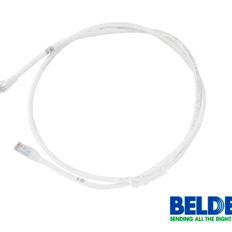 Patchcord Utp Cat6a Belden Ca21109004 Forro Pvc Blanco Cmrriser 4 Pares Calibre Conductor 24 Awg 100 Cobre Uso Interior Partes R