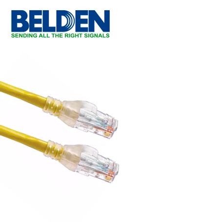 patchcord utp cat6 belden c601104007 21 mts amarillo