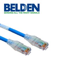 patch cord utp cat6a belden cad1106004 forro pvc azul cmrriser 4 pares calibre conductor 28 awg diámetro reducido cobre estanad