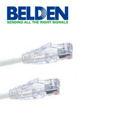 patch cord utp cat6a belden cad1109007 forro pvc blanco cmrriser 4 pares calibre conductor 28 awg diámetro reducido cobre estan