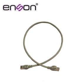 patchcord utp enson p6006g serie pro 100ii 100 cobre color gris 60cm para mejor identificacion de soluciones en racks y gabinet