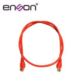 patchcord utp enson p6009o serie pro 100ii 100 cobre color naranja 90cm para mejor identificacion de soluciones en racks y gabi