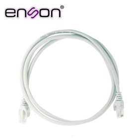 patchcord utp enson p6012g serie pro 100ii 100 cobre color gris 120cm para mejor identificacion de soluciones en racks y gabine