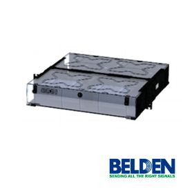 panel de conexion fiberexpress belden ecx02u p 4 cassettes 2u