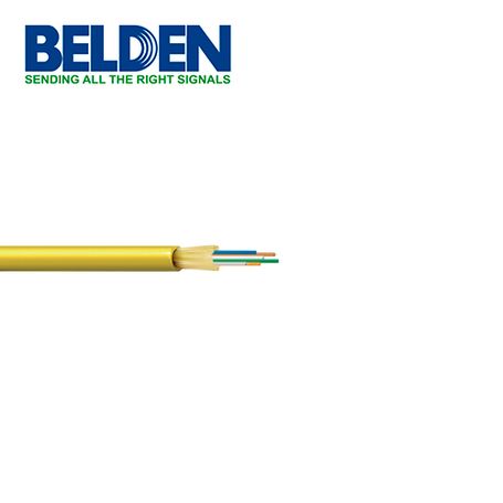 fibra optica interior monomodo belden fisd006r9 6 hilos os2 amarillo 3280ft1000 metros