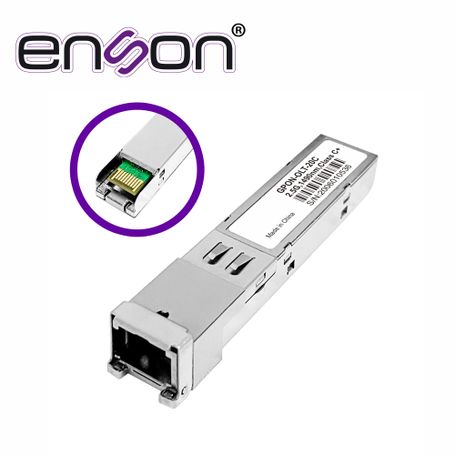 Modulo Gpon Sfp Transceptor  2.5g / 1.25 Gbps Enson Enssfpsm/gponolt20c Gigabit Ethernet Interface Conector Sc Hasta 20 Km Clase