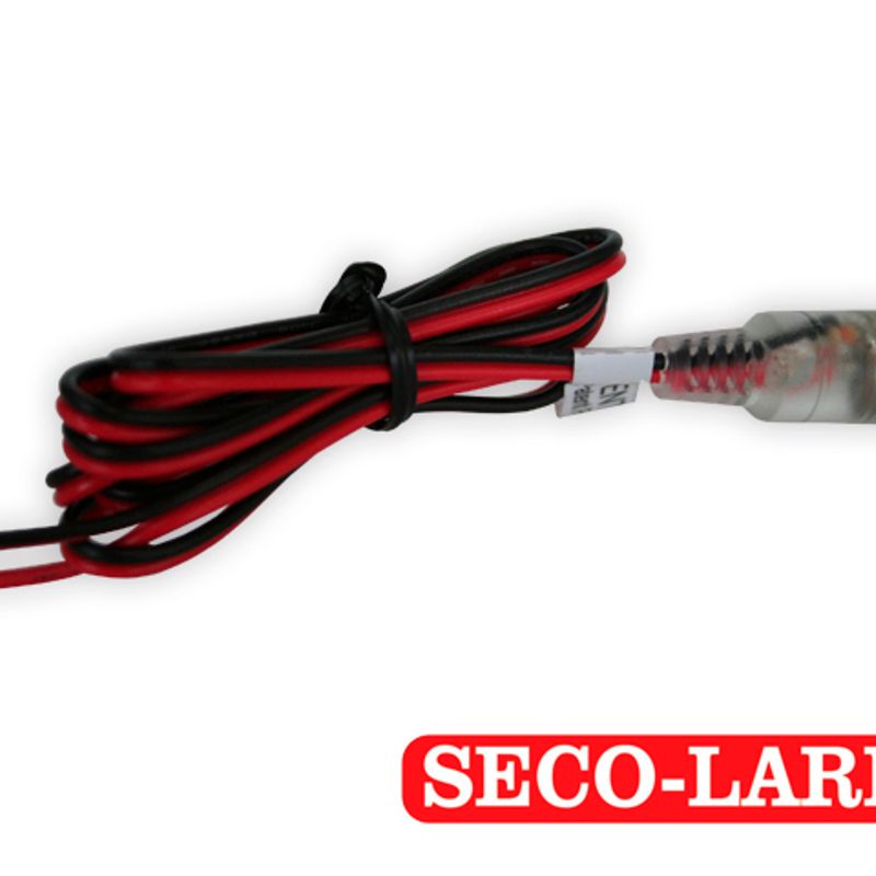 Conector Iluminado Pigtail Hembra Ca15103flq Secolarm Con Indicación De Polaridad Correctaazul / Incorrectarojo / Alternamorado 