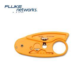 cortador y desforrador para cables fluke networks 11230002 ideal para cables redondos utp  stp ajustable 
