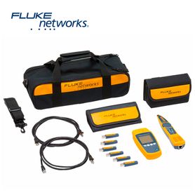 kit profesional verificador de red microscanner poe fluke networks mspoekit para comprobación de redes de voz datos y video det