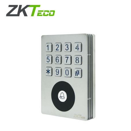 control de acceso para exterior skwh2 id zkteco almacena hasta 5000 tarjetas 125khz o 5000 contrasenas relevador para controlar