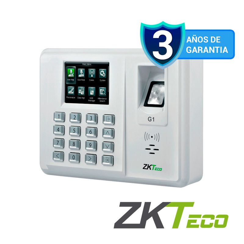 Terminal De Tiempo Y Asistencia Green Label G1 Lector De Huella Con Tecnologia Silkid Deteccion De Dedo Vivo Lector De Tarjetas 