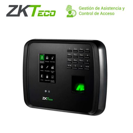 control de asistencia facial checador y acceso basico adms zkteco mb460 adms  biometrico 2000huellas1500rostros100000registros 