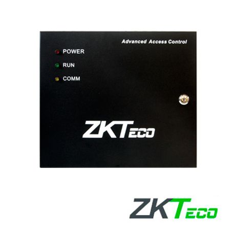 panel de control de acceso avanzado zkteco inbio260box kit gabinete y fuente 2puertas4lectoras3000huellas30000tarjetas100000reg