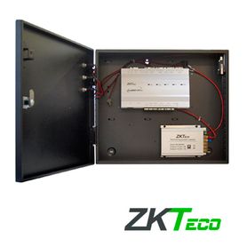  panel de control de acceso avanzado greenlabel zkteco inbio260probox kit gabinete y fuente 2puertas4lectoras20000huellas60000t