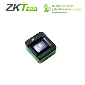 enrolador biometrico usb zkteco slk20r compatible con zkaccess35 biosecurity bioaccess biotime pro registra huellas con tecnolo