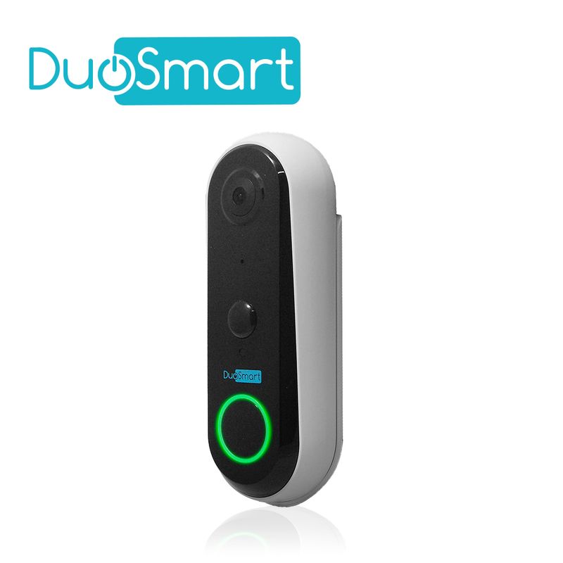 Videoportero Wifi Duosmart E50 1mp Notificaciones Push Compatible Con App Duosmart Y Soporte De Tarjeta De Memoria Microsd De Ha