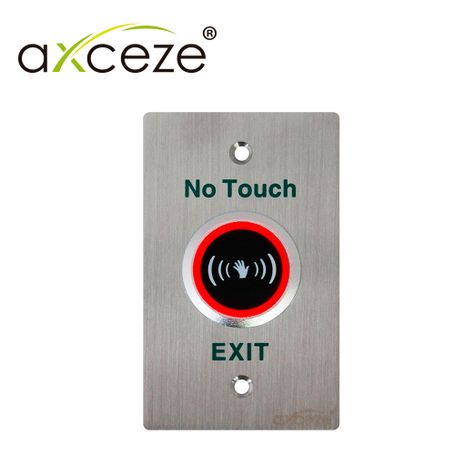 boton sin contacto modelo axtouch2 incluye ajuste de sensibilidad y un temporizador que permite ajustar el tiempo que el boton 