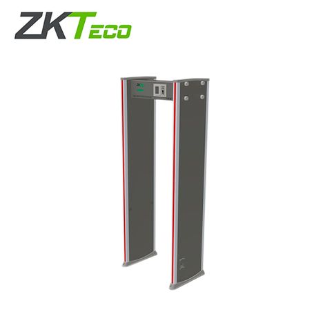 arco detector de metales de 18 zonas zkd2180 para cuerpo completo con pantalla lcd programable