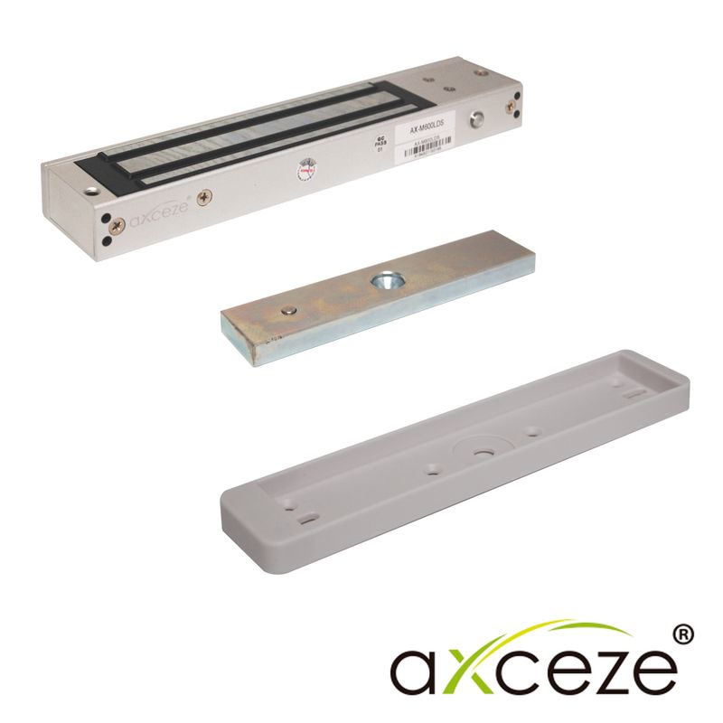 Chapa Magnetica Axceze Modelo Axm620lds Con Sensor De Puerta Fuerza De 600 Libras