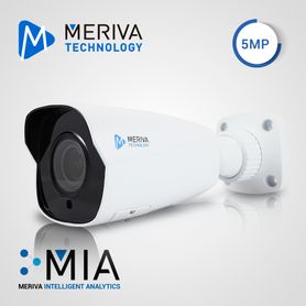 camara ip bullet meriva technology mobe500z  5mp  h265 36  12mm motorizado  50m ir  slot micro sd  salida bnc  camara hibrida  