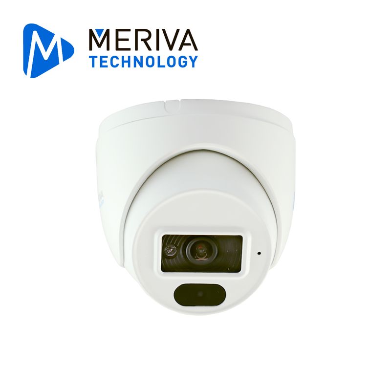 Camara Ip Domo Meriva Technology Mfd400s4l/ 4 Mp / Lente 2.8 Mm/ 12 Vcd / Poe/ H.265/ Metal / Plastica / 20m Ir / Ip67/ P2p/ Onv