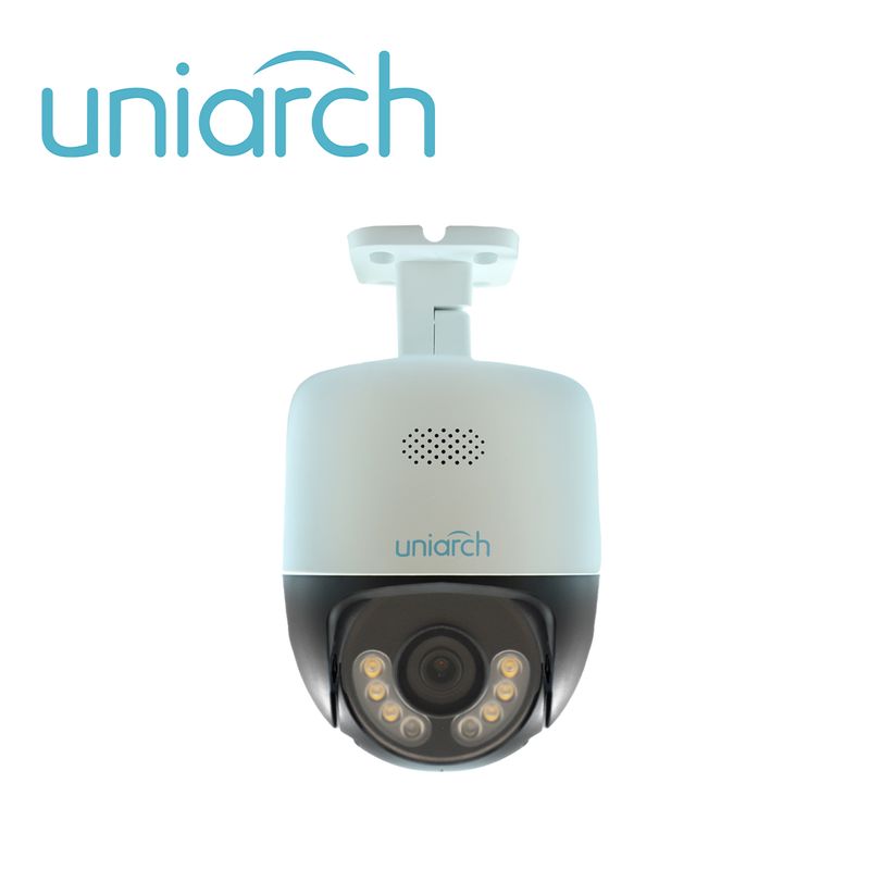 Camara Ip Pt Interior Exterior Ipcp213af40kc Uniarch By Unv 3mp/ Ultra265/ Lente 4mm / Ip66 / Dwdr / Microfono Embebido / Bocina