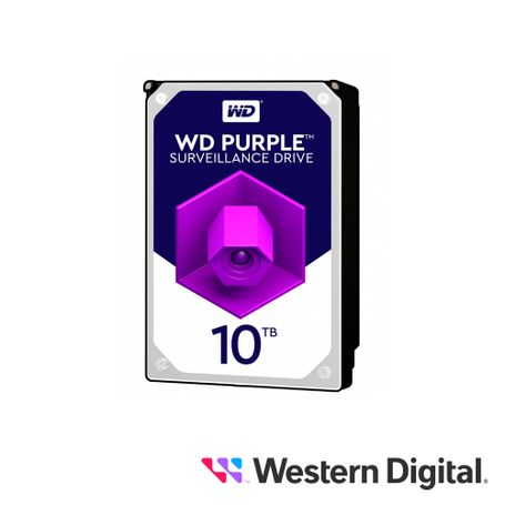 disco duro dd 10tb sata wd purple pro wd101purp 247 optimizado para videovigilancia sata iii 6gbs 7200rpm compatible con dvr y 