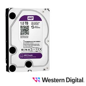 disco duro dd 1tb sata wd purple wd10purxz optimizado para videovigilancia wd10purz compatible con dvrs y nvrs de cualquier mar