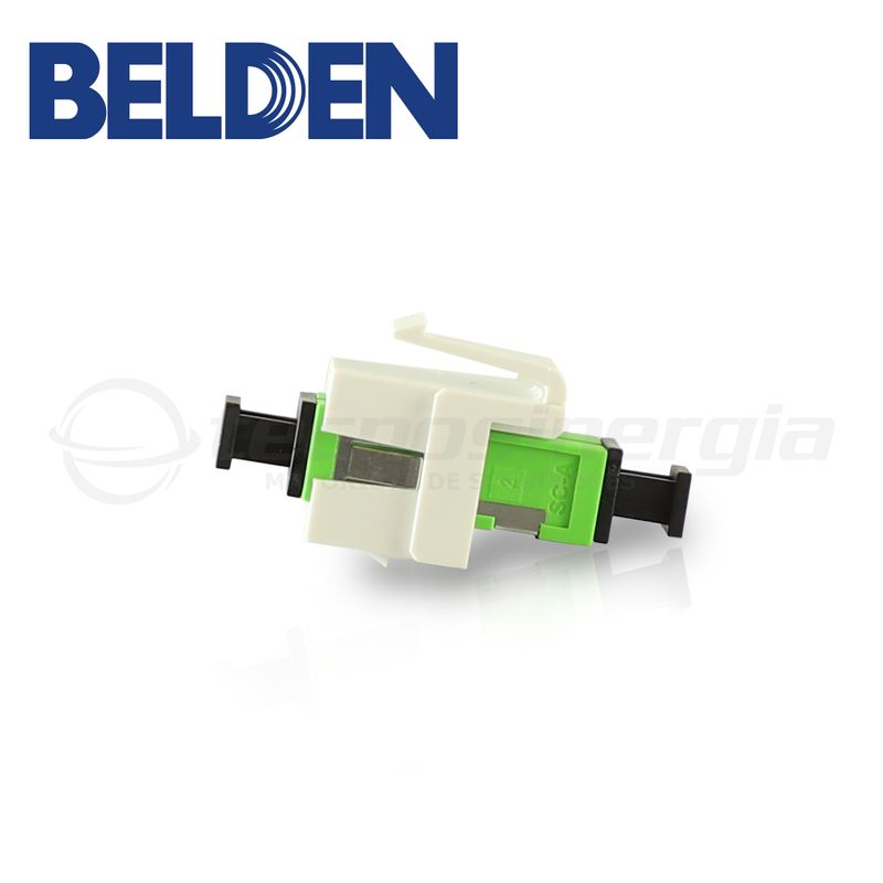 Módulo De Fibra Ax105374ew Belden Keyconnect Sc Apc Simplex (verde)