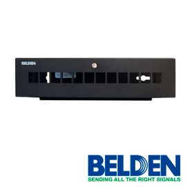 patch panel modular belden ax107477 cat6a cat6 cat5e 12 puertos vacio color negro acepta jacks estilo keyconnect uso interior m