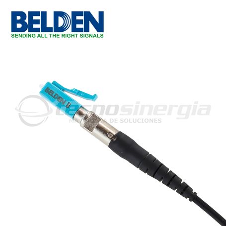 conector fx fusión para fibra óptica spliceon belden ft3lc900fs01 tipo de fibra multimodo om3 conector lcupc simple color aqua 