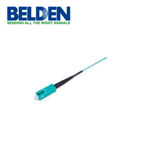 Conector Fx Fusión Para Fibra Óptica Spliceon Belden Ft3sc900fs01 Tipo De Fibra Multimodo Om3 Conector Sc/upc Simple Color Aqua 