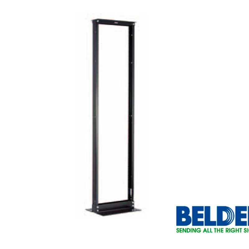 Rack Vertical De 2 Postes Belden Xdr8419310n 7pies De Altura 45ur Certificado Ul