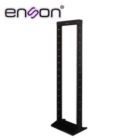 rack vertical enson ensrack244 de 42ur dos postes empotrable ideal para montaje de equiposd e red y cableado estructurado compa