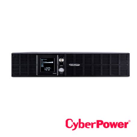 nobreak ups or1500lcdrt2u cyberpower 1500va 8 contactos convertible torre en rack 2u lcd inteligente multifuncion
