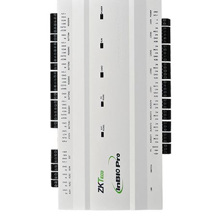 Zkteco Inbio460pro  Panel De Control De Acceso Avanzado / 4 Puertas / 20 Mil Huellas / Push / Green Label / Requiere Licencia