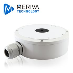caja de conexiones  junction box meriva technology mvajb0303 para cámaras  montaje en pared o en techo compatible con cámaras m
