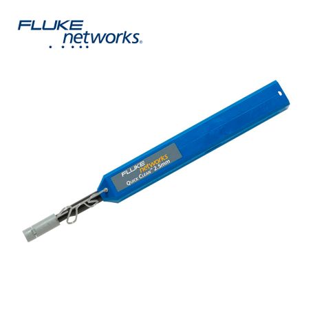 limpiador para fibra óptica fluke networks quick clean251p para conectores sc st fc y e200 para 2500 procesos de limpieza
