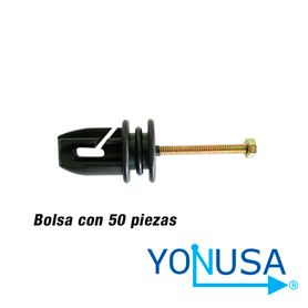 aislador de múltiple 3 en 1 premium yonusa ais03 50pzas x bolsa se puede usar como aislador de paso de esquina o tensor