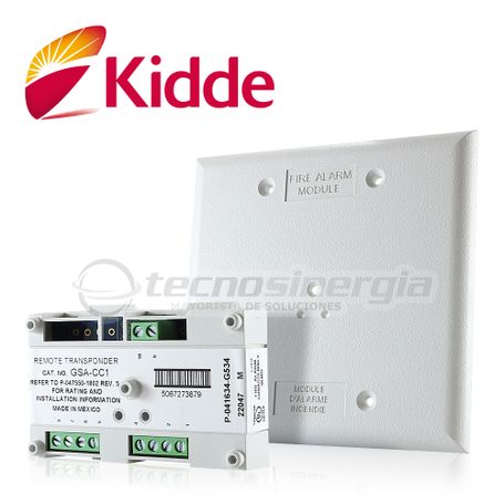 môdulo de control de sirenas y estrobos vigilant gsacc1 cuenta con direccion electronica sin switches requiere fuente de poder 