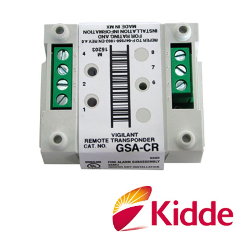 Modulo Relevador Vigilant Gsacr Con Direccion Electronica (sin Switches) Contactos De Salida Normalmente Abierto Y Normalmente C