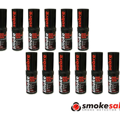 Aerosol P/probar Detecores De Humo Sdi Smoke Sabre Caja De 12 Pz.