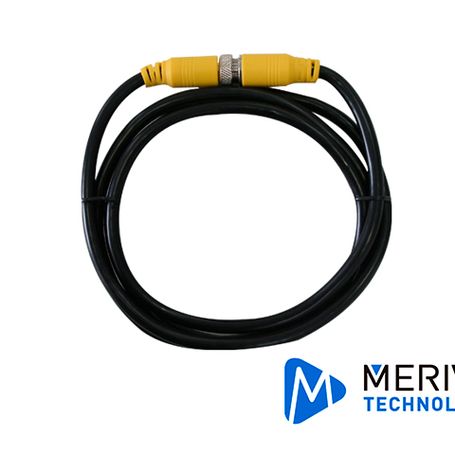 cable din de aviacion 4 pines meriva technology mcbl10 15m de largo  compatible para cámaras hd solucion movil  uso en interior