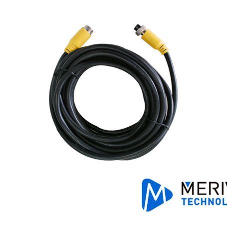cable din de aviacion 4 pines meriva technology mcbl50 5m de largo  compatible para cámaras hd solucion movil  uso en interiore