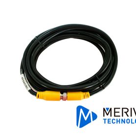 cable din de aviacion 4 pines meriva technology mcbl30 3m de largo  compatible para cámaras hd solucion movil  uso en interiore