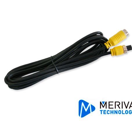 Cable Ip Din De Aviacion 6 Pines Para Dvrs Moviles Meriva Technology Mcbip30 3mts