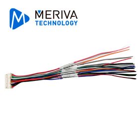 cable de alarma meriva technology mserialx3 8 entradas  2 salidas de alarma  rs232  12v  5v  gnd compatible con el grabador mov